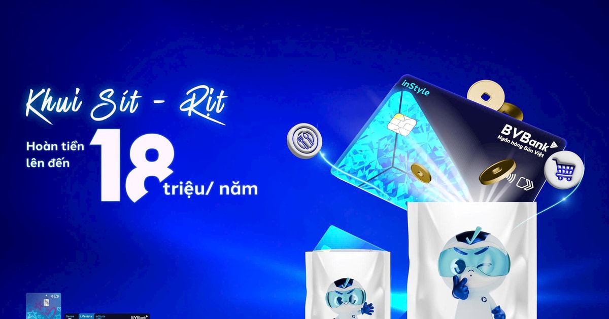 BVBank triển khai chính sách mới cho thẻ tín dụng - hoàn đến 18 triệu đồng/năm