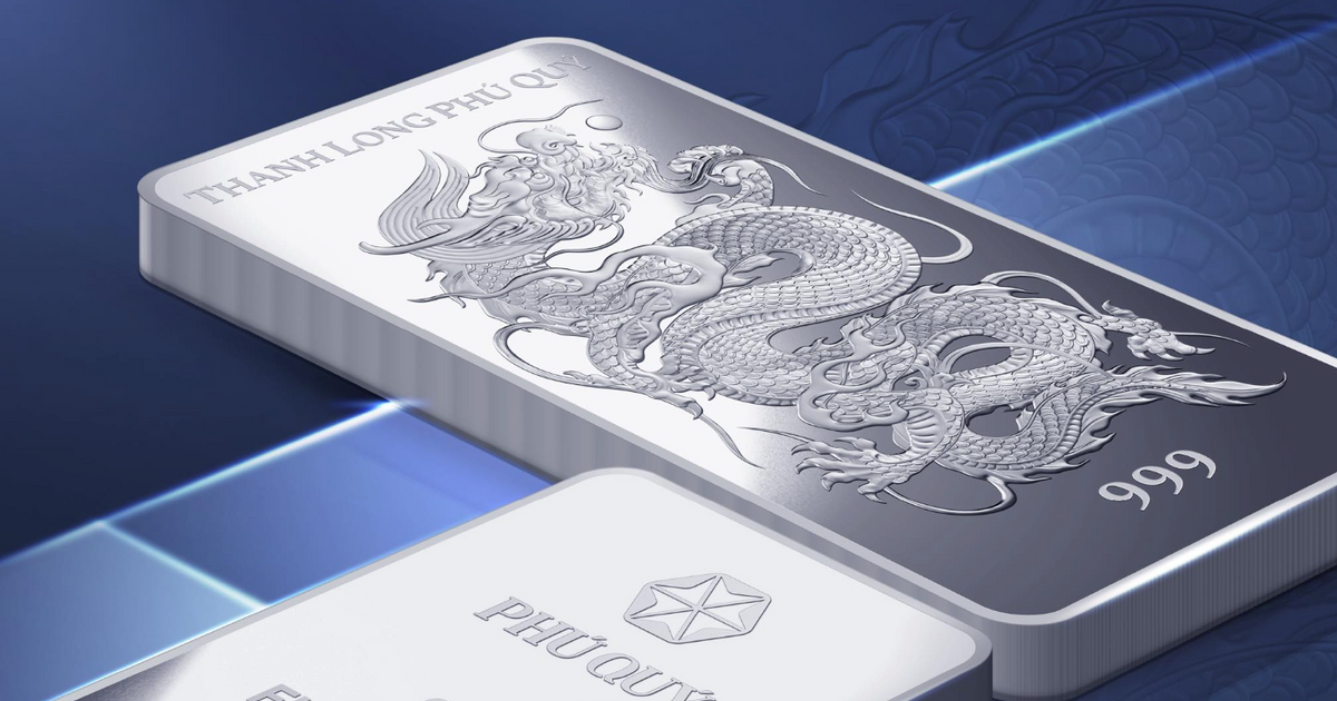 Giá bạc Phú Quý lần đầu vượt 63 triệu đồng/kg