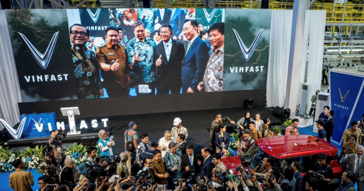 VinFast khánh thành nhà máy xe điện hơn 1 tỷ USD tại Indonesia