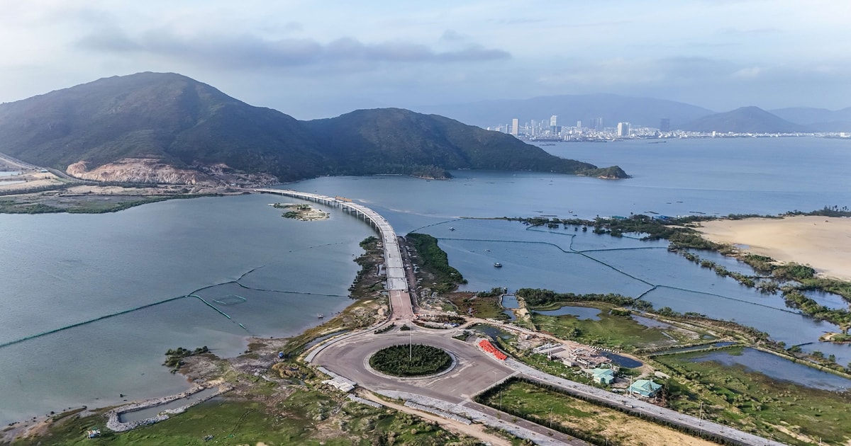 Hợp long cầu Hải Giang kết nối dự án MerryLand Quy Nhơn