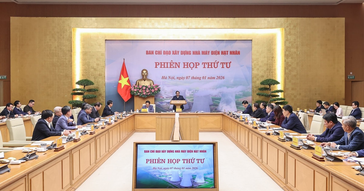 Hoàn thành đàm phán xây dựng nhà máy điện hạt nhân Ninh Thuận 1 trong tháng 1/2026