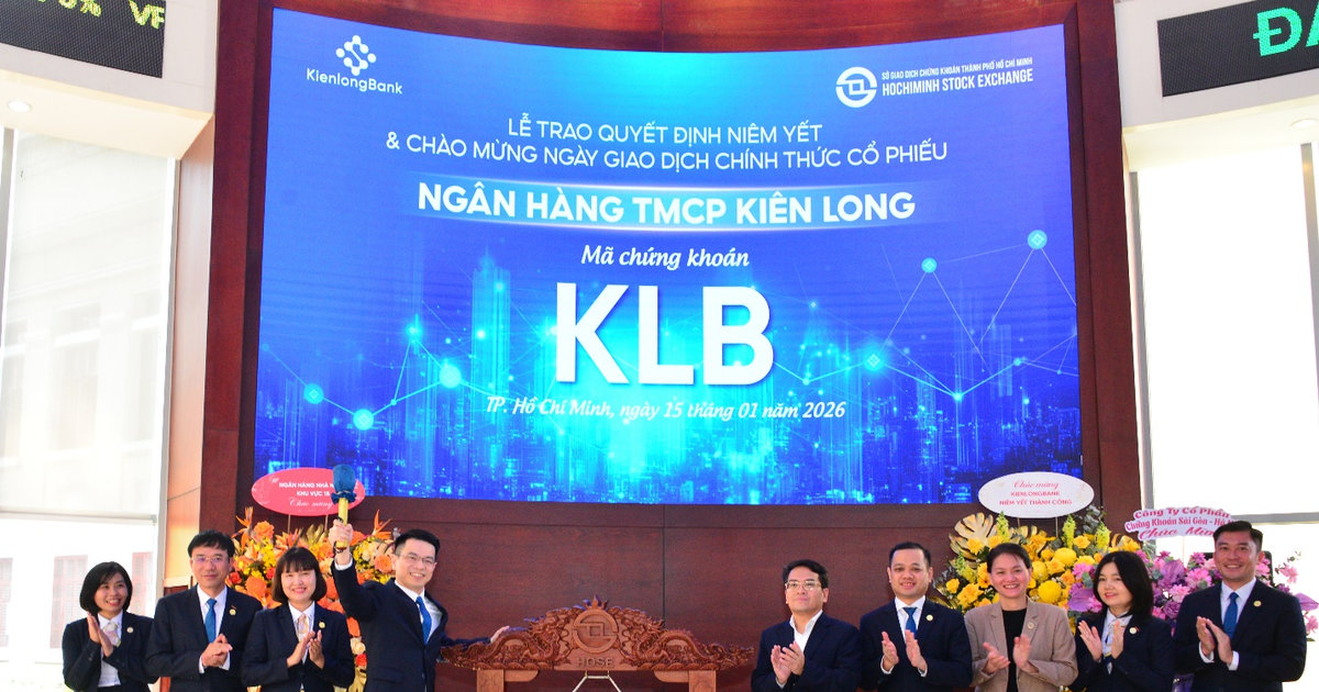 Cổ phiếu KLB chính thức niêm yết trên HOSE