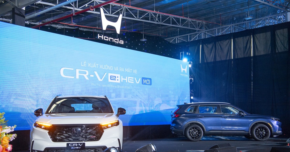 Honda Việt Nam ra mắt CR-V e:HEV lắp ráp tại Việt Nam, chưa công bố giá bán
