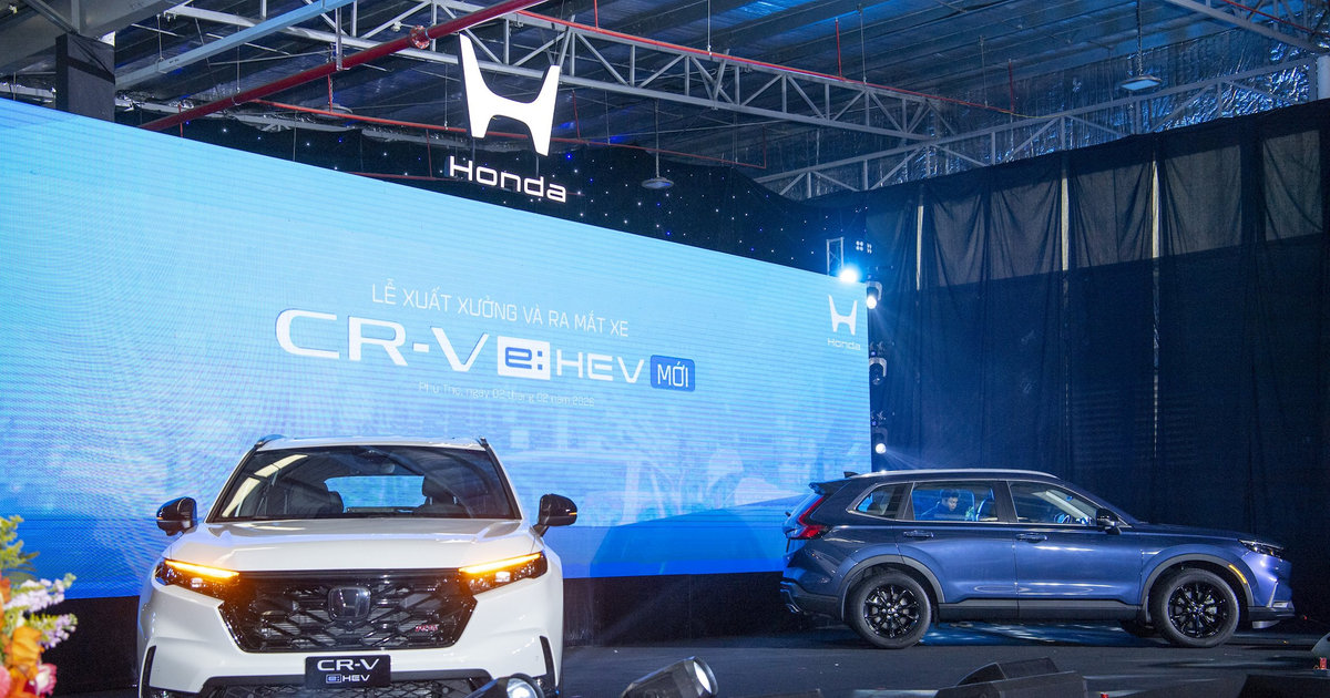 Honda Việt Nam ra mắt CR-V e:HEV lắp ráp tại Việt Nam, chưa công bố giá bán