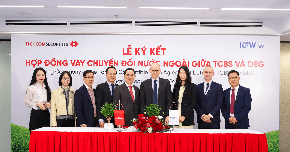TCBS và đối tác DEG của Đức ký kết hợp tác với tổng giá trị tới 50 triệu USD