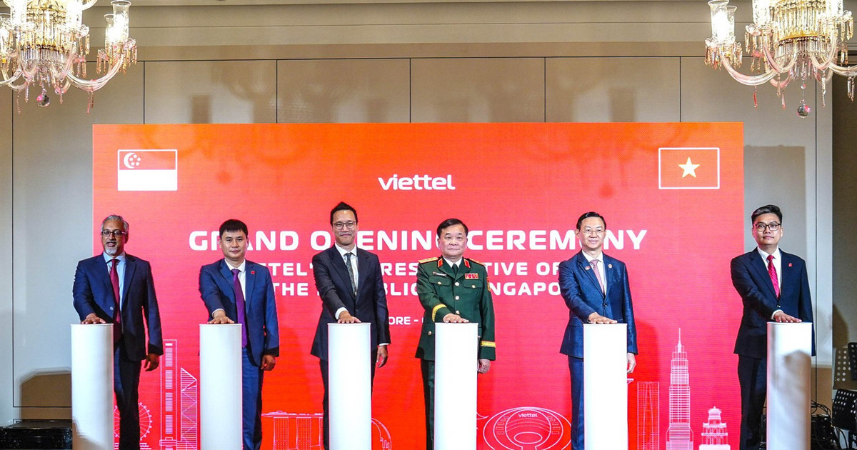 Viettel khai trương Văn phòng đại diện tại Singapore