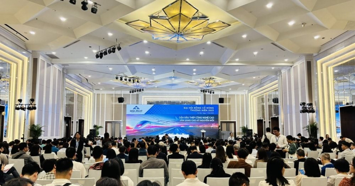 "Vua thép" Hòa Phát chốt ngày tổ chức đại hội đồng cổ đông thường niên 2026