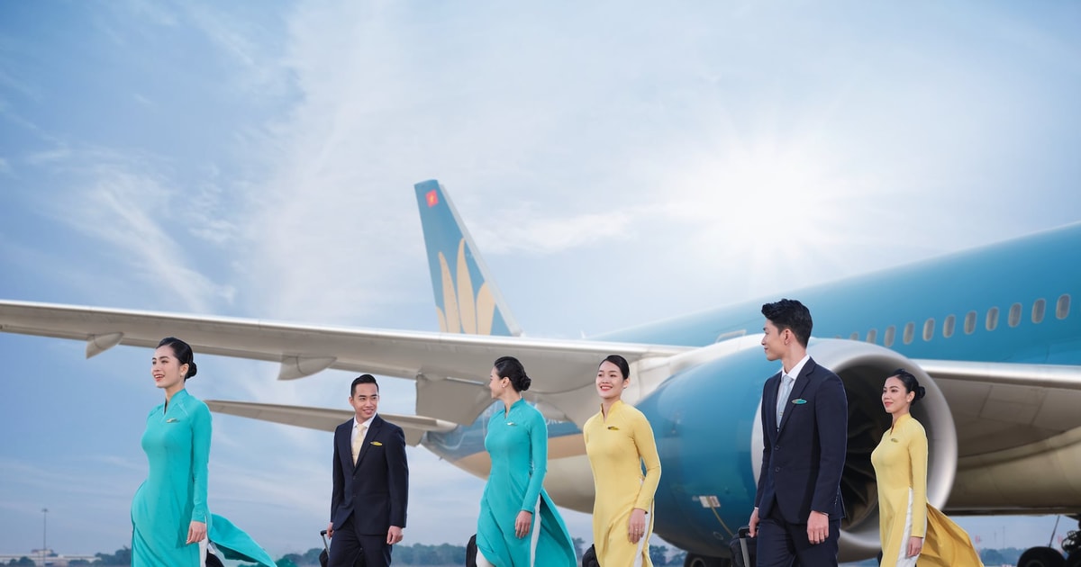 Vietnam Airlines tuyển hơn 1.200 tiếp viên phục vụ kế hoạch mở rộng khai thác