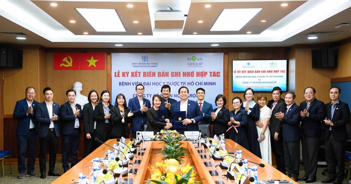 NovaGroup hợp tác với Bệnh viện Đại học Y Dược TP.HCM trong lĩnh vực chăm sóc sức khỏe tại hệ thống phòng khám đa khoa chất lượng cao