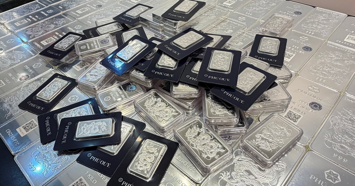 Giá bạc ngày 13/3: Giảm xuống dưới mốc 87 triệu đồng/kg