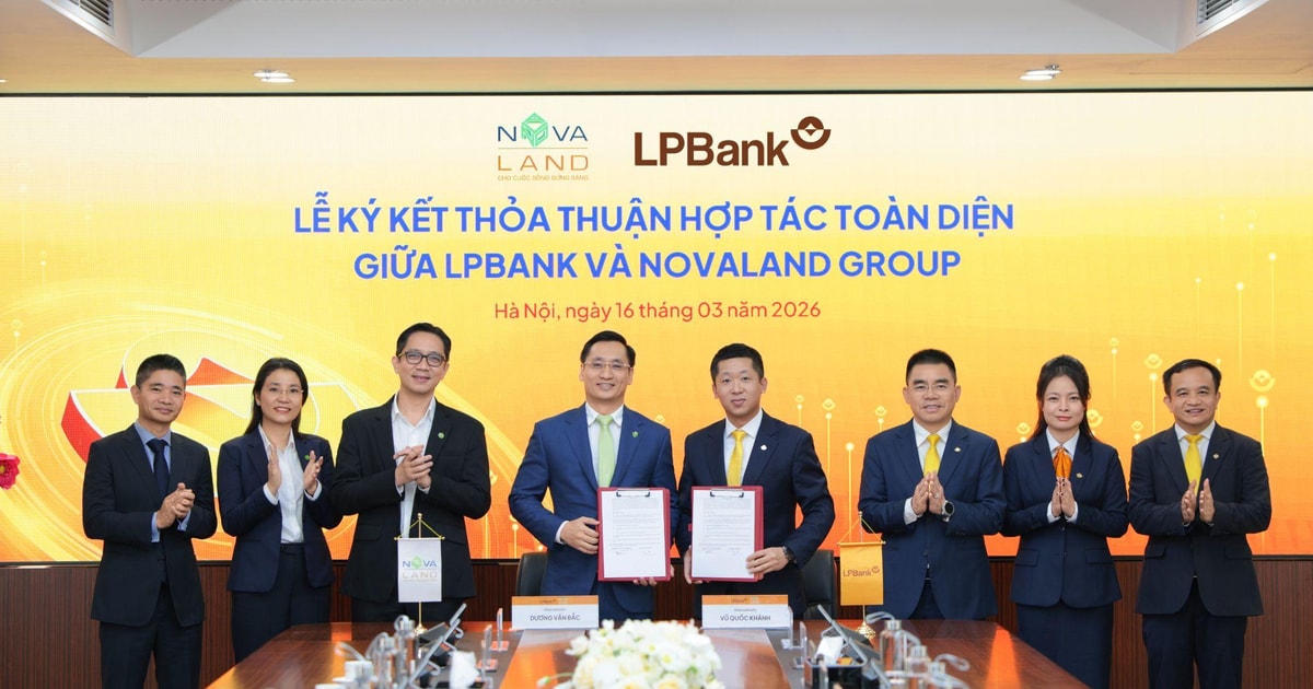 ‏LPBank và Novaland ký kết thỏa thuận hợp tác toàn diện