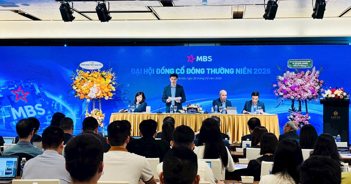ĐHĐCĐ MBS: Mục tiêu lãi kỷ lục, kỳ vọng là một trong số ít doanh nghiệp tham gia sàn vàng