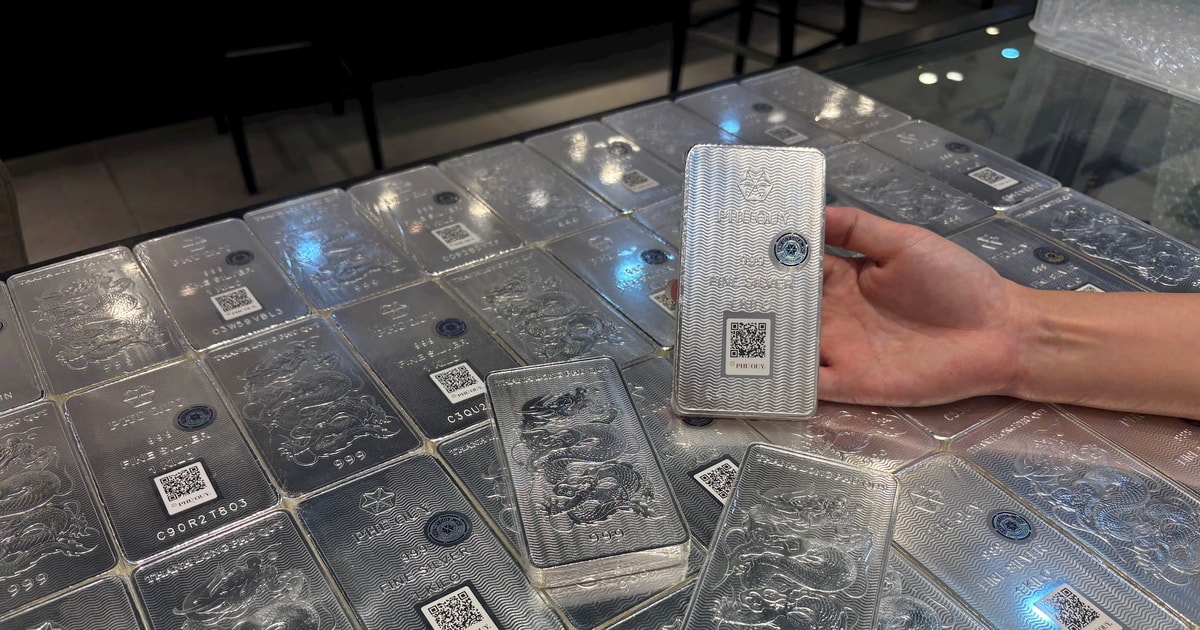 Ngày 8/4: Giá bạc tăng mạnh, bạc Phú Quý giao dịch quanh 79 triệu đồng/kg