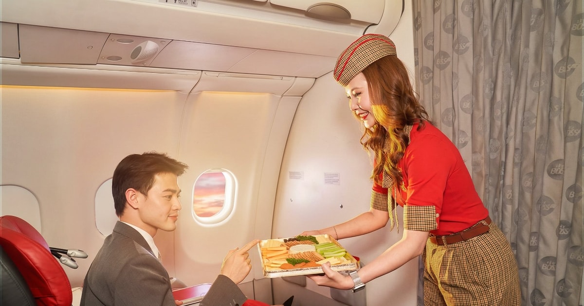 Mừng Đại lễ 30/4 - 1/5 cùng Vietjet, nhận ngay ưu đãi giảm 20% giá vé Business, SkyBoss, Deluxe