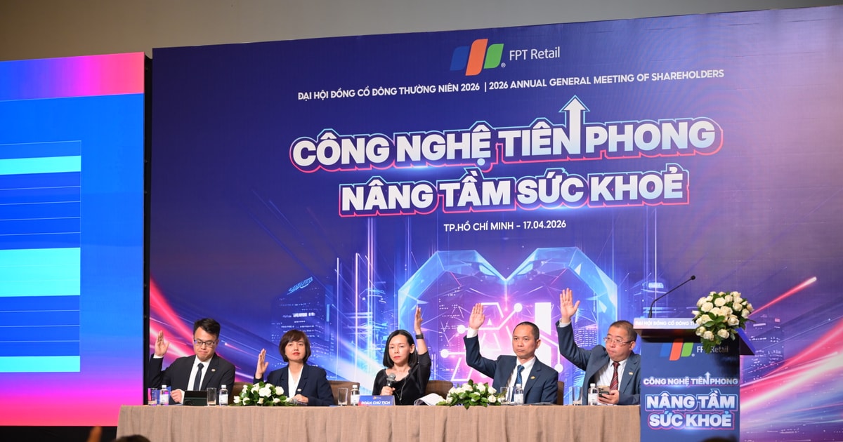 ĐHĐCĐ FPT Retail (FRT): Ước lãi quý I tăng 70%, lý giải việc ổn định giá thuốc không cần hy sinh lợi nhuận