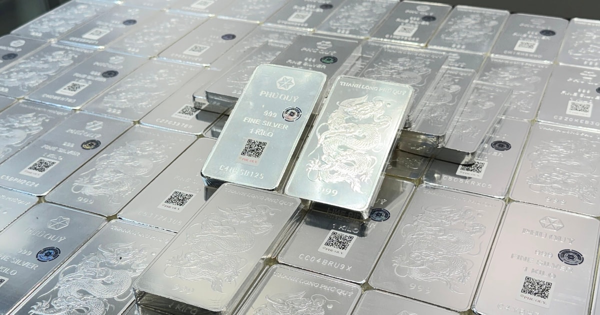 Ngày 20/4: Giá bạc giao dịch gần 83 triệu đồng/kg