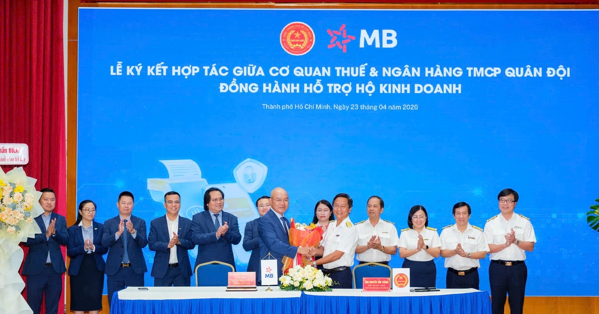 MB phối hợp cùng Thuế TP. Hồ Chí Minh ra mắt giải pháp số toàn diện cho hộ kinh doanh