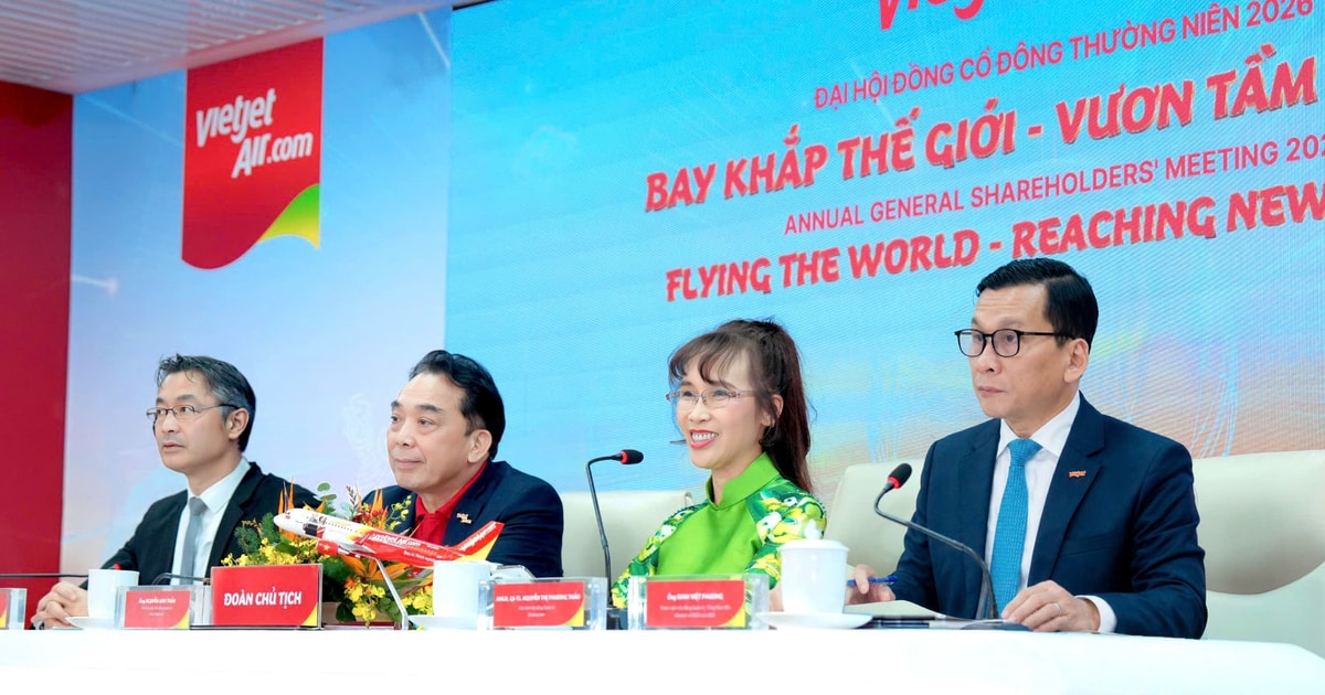 ĐHĐCĐ Vietjet 2026: Kết quả xuất sắc năm 2025, chia cổ tức 30%, tiếp tục mở rộng mạng bay quốc tế, thu hút đầu tư quốc tế