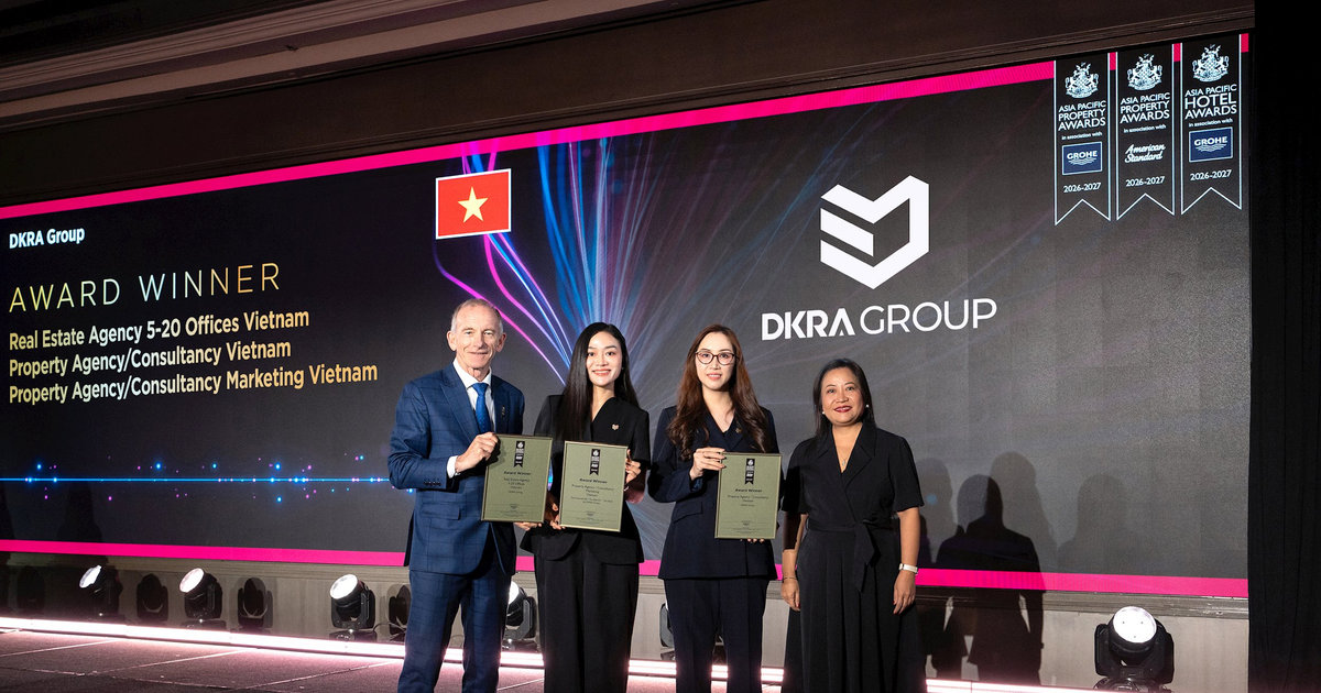DKRA Group 5 năm liên tiếp lập “hat-trick” tại Asia Pacific Property Awards