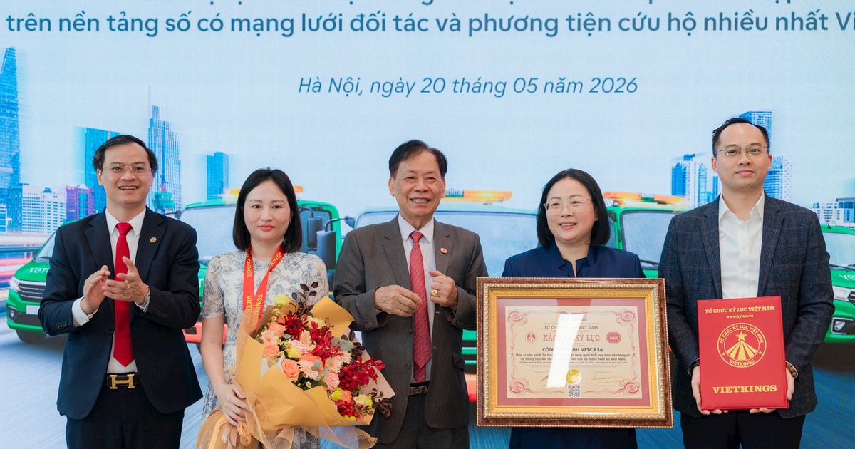 VETC Cứu hộ nhận Kỷ lục Việt Nam, thiết lập chuẩn mực mới cho hạ tầng cứu hộ số toàn quốc
