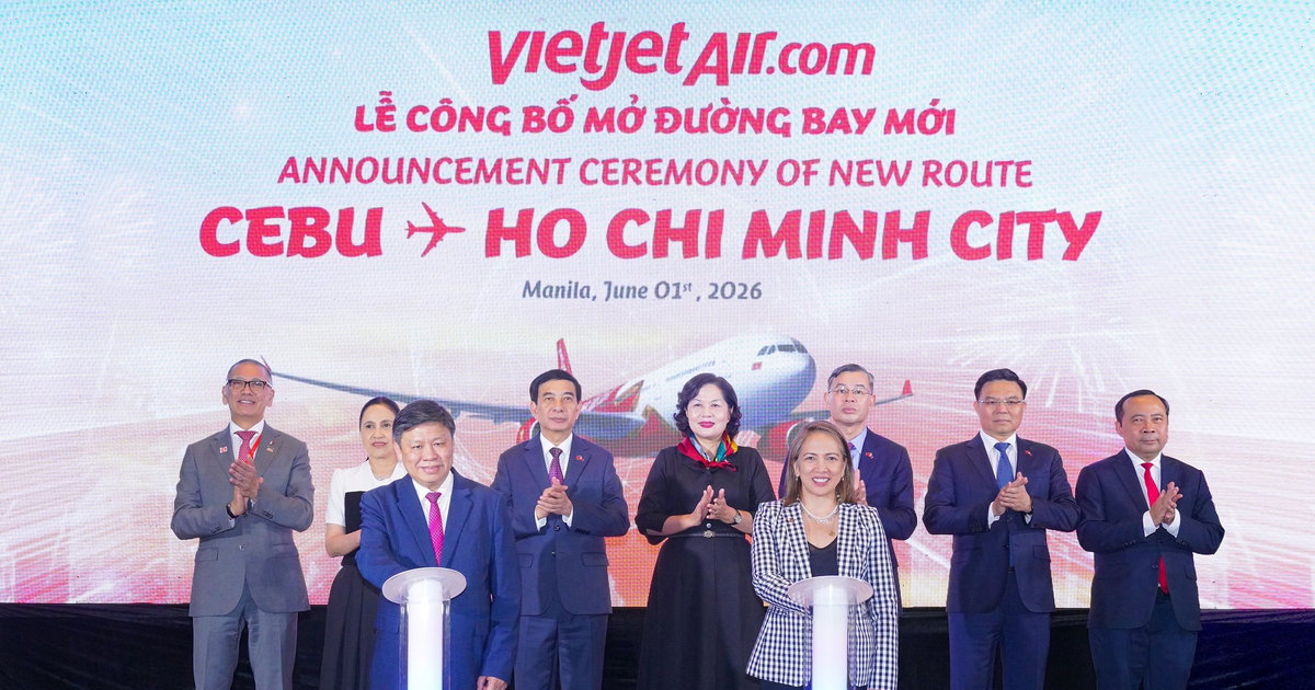 Vietjet mở đường bay thẳng TP. Hồ Chí Minh – Cebu, tăng cường kết nối chiến lược giữa Việt Nam và Philippines