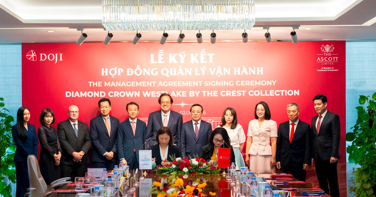 Tập đoàn DOJI tiên phong đưa thương hiệu The Crest Collection đến Việt Nam