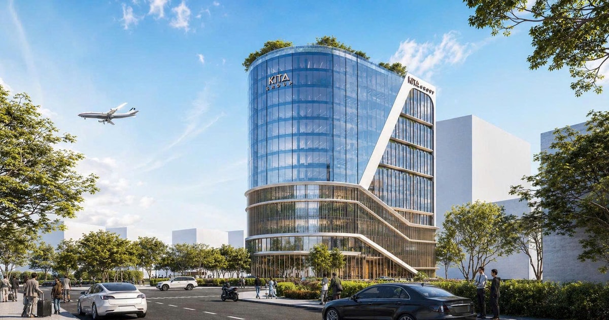 Tòa nhà văn phòng Tập đoàn KITA Group: Dấu mốc của chiến lược phát triển dài hạn