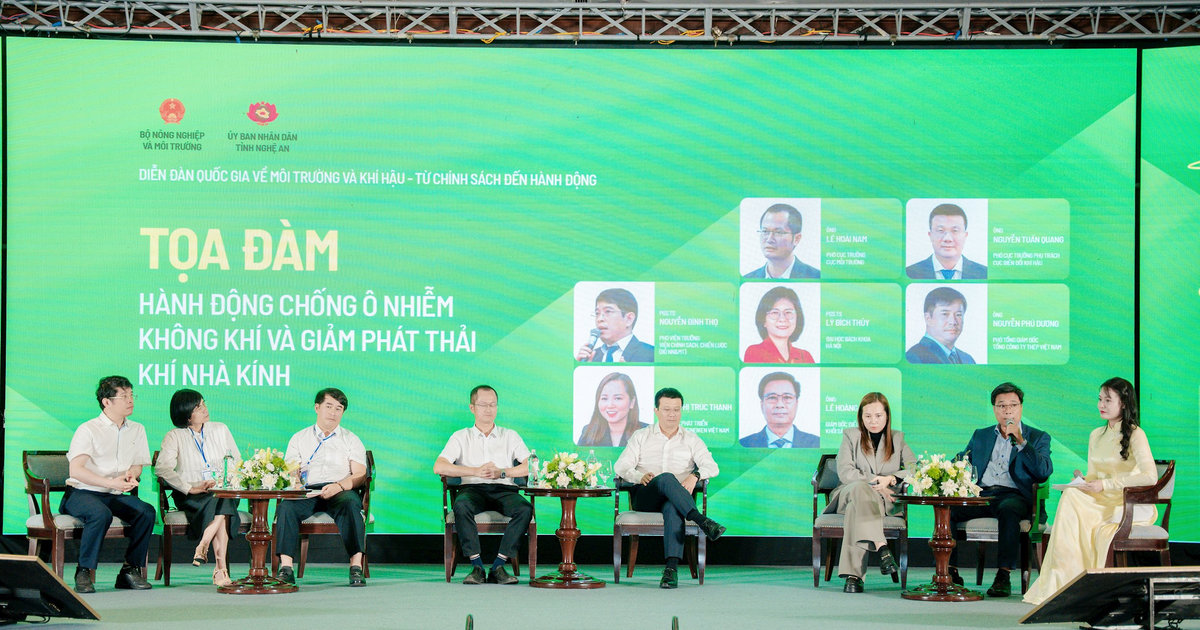 Vinamilk lan tỏa các thực hành giảm phát thải tại Diễn đàn Quốc gia về Môi trường