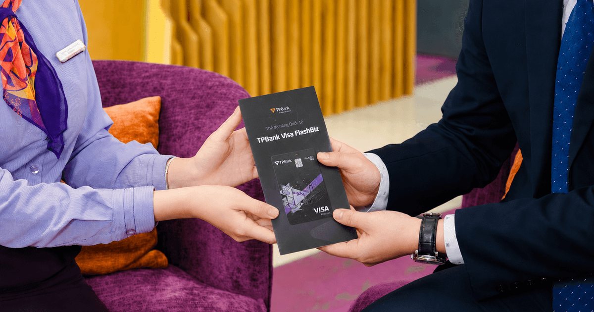 TPBank Visa FlashBiz: Tối ưu chi phí quản lý cho doanh nghiệp với thẻ 2 trong 1