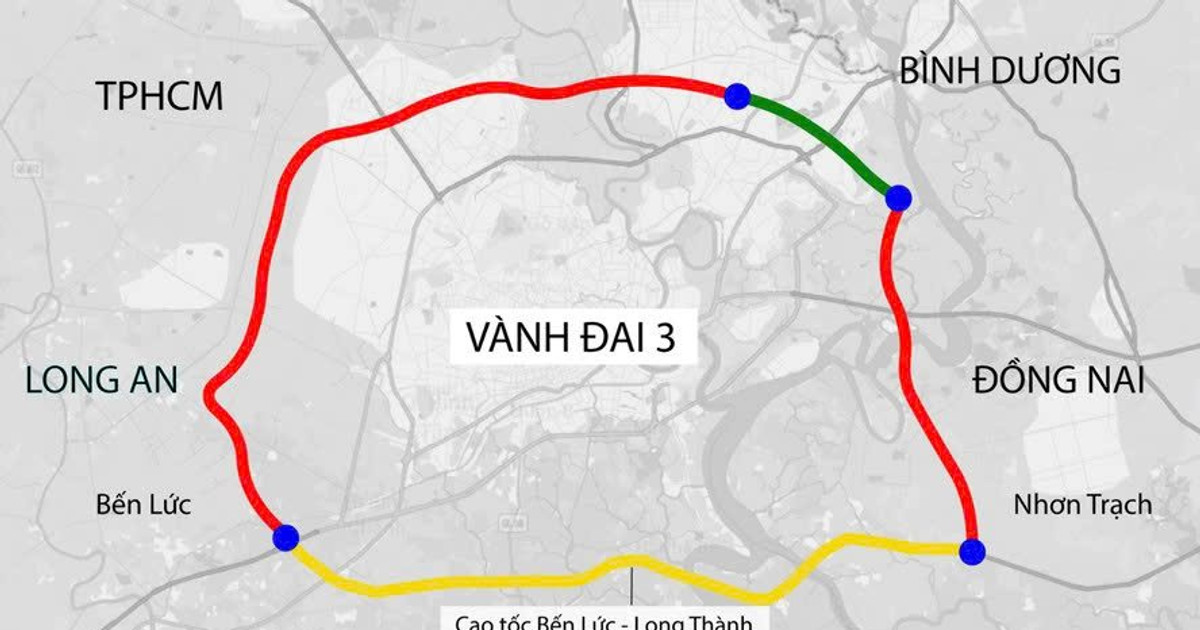 Đề xuất đầu tư hoàn thiện Vành đai 3 TP. Hồ Chí Minh lên 8 làn xe