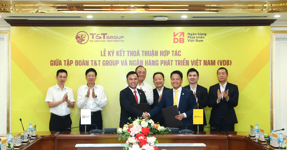 T&T Group bắt tay VDB, mở rộng nguồn vốn cho các dự án chiến lược