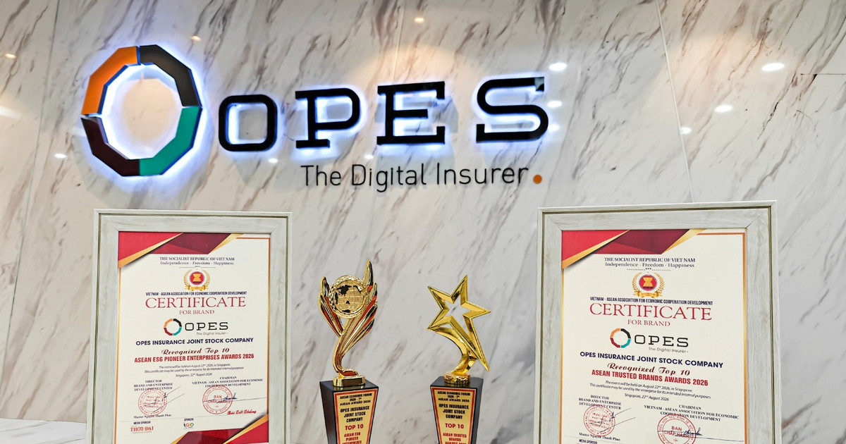 OPES vào Top 10 ASEAN Awards 2026, khẳng định vị thế thương hiệu và cam kết ESG