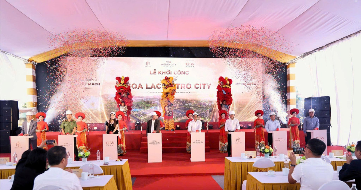 Dự án Hoa Lac Metro City khởi công, thêm mảnh ghép đô thị mới tại Hòa Lạc