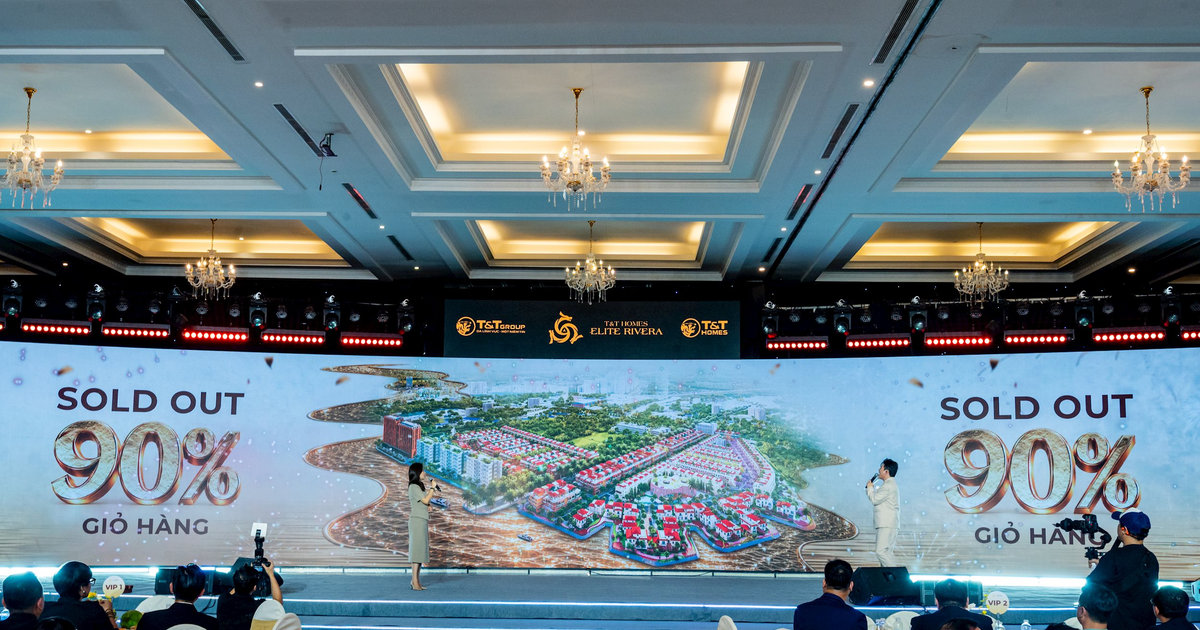 T&T Homes Elite Rivera Vĩnh Long “sold out” hơn 90% giỏ hàng ngày mở bán