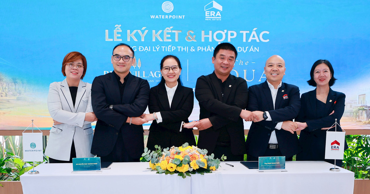 Nam Long hợp tác ERA Vietnam phân phối The Aqua & Park Village tại Waterpoint
