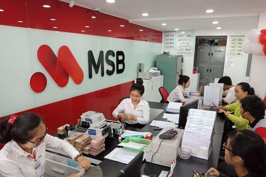 MSB miễn phí tin nhắn SMS tất toán sổ tiết kiệm