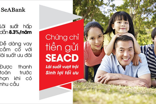 Seabank phát hành chứng chỉ tiền gửi lãi suất tới 8,6%/năm