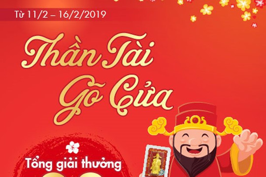 Nhận lì xì năm mới tại Sacombank