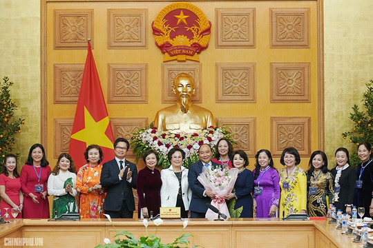 Mong các nữ doanh nhân tiếp tục vươn lên, đóng góp vào sự phát triển của đất nước