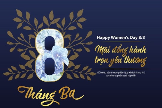 SCB tri ân khách hàng nữ nhân dịp 8/3