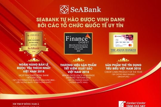 SeABank - ngân hàng bán lẻ dẫn đầu và được yêu thích nhất