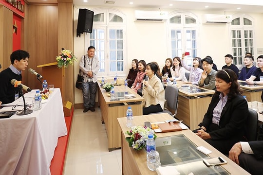 Hiệp hội Ngân hàng Việt Nam tiếp đoàn Ngân hàng Công nghiệp Hàn Quốc