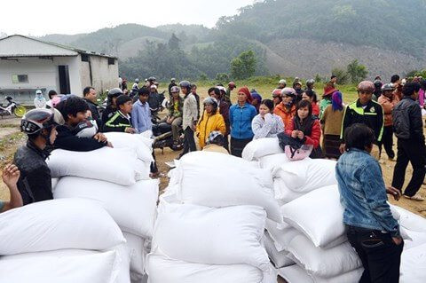 Xuất cấp 2.537 tấn gạo cho 5 địa phương