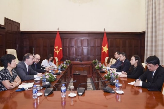 Thống đốc NHNN tiếp tân Trưởng đại diện của IMF tại Việt Nam