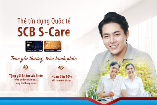 SCB ra mắt thẻ tín dụng quốc tế tặng gói khám tầm soát ung thư