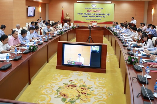Hội nghị tuyên truyền, phổ biến pháp luật phòng, chống khủng bố ngành Ngân hàng năm 2019