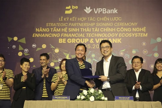 Hợp tác giữa BE GROUP và VPBank hướng đến hệ sinh thái tài chính công nghệ