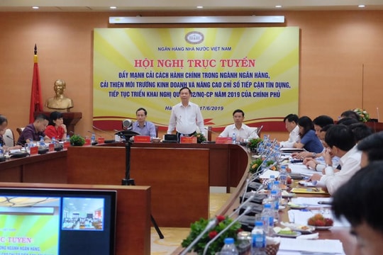 Ngành Ngân hàng không chủ quan, tiếp tục triển khai quyết liệt cải cách hành chính