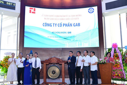 Cổ phiếu GAB được niêm yết và giao dịch trên HOSE
