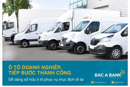 Vay mua ô tô, doanh nghiệp tiếp bước thành công